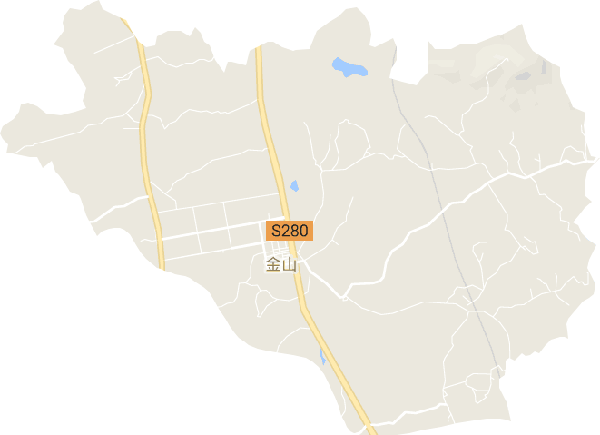 金山街道电子地图