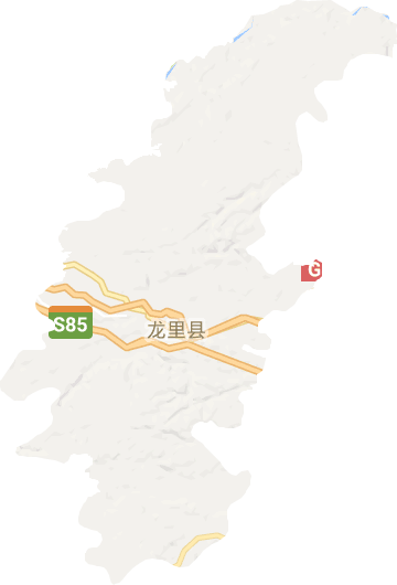 龙里县电子地图