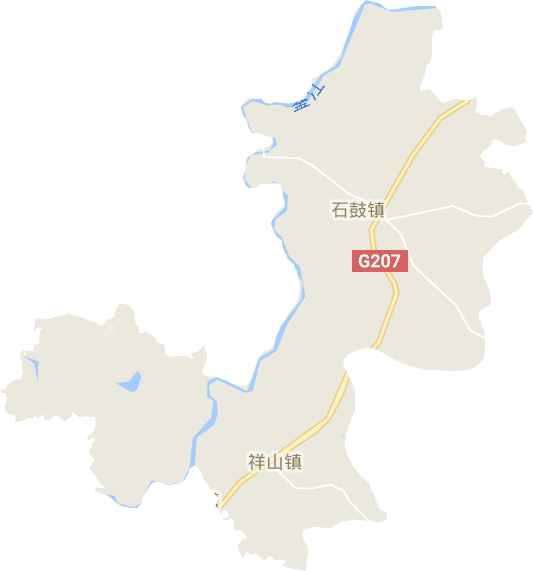 石鼓镇电子地图