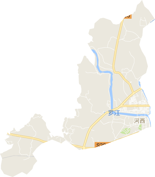 河西街道电子地图