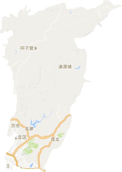 盘龙区电子地图