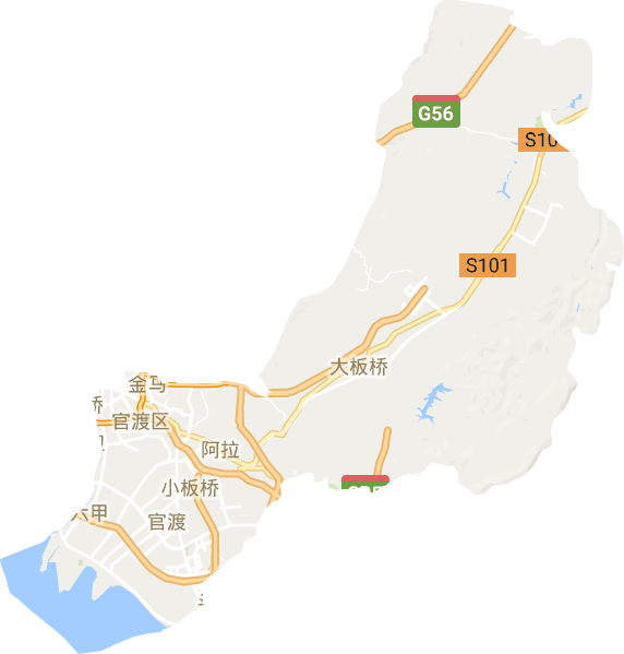 官渡区电子地图