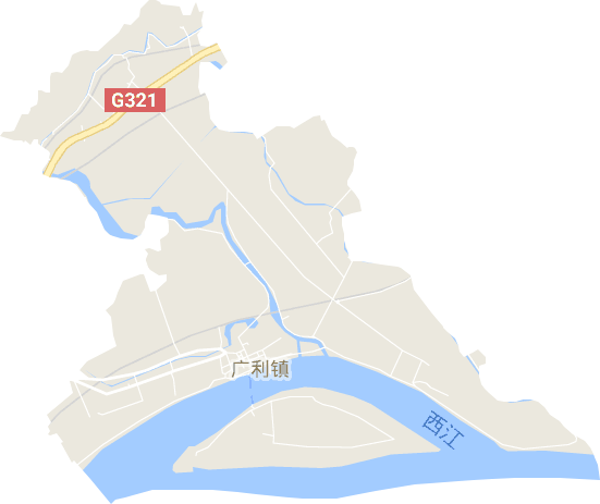 广利街道电子地图