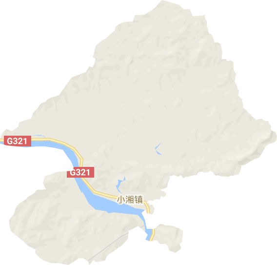 小湘镇电子地图