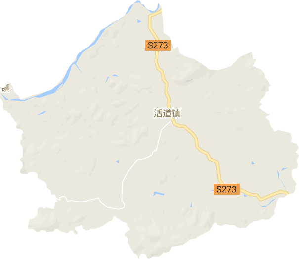 活道镇电子地图