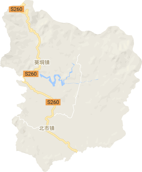 北市镇电子地图