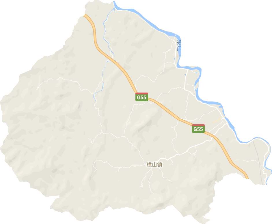 横山镇电子地图