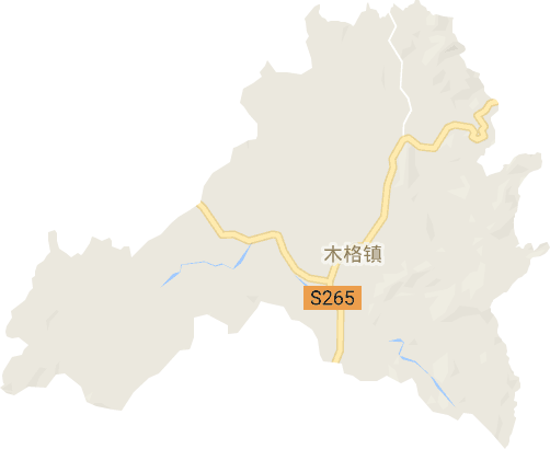 木格镇电子地图