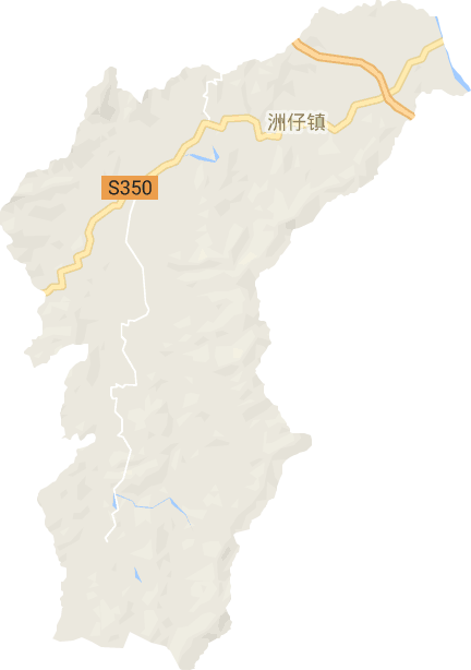 洲仔镇电子地图