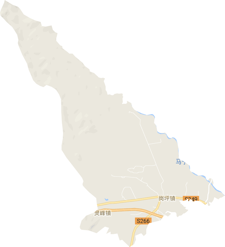 岗坪镇电子地图