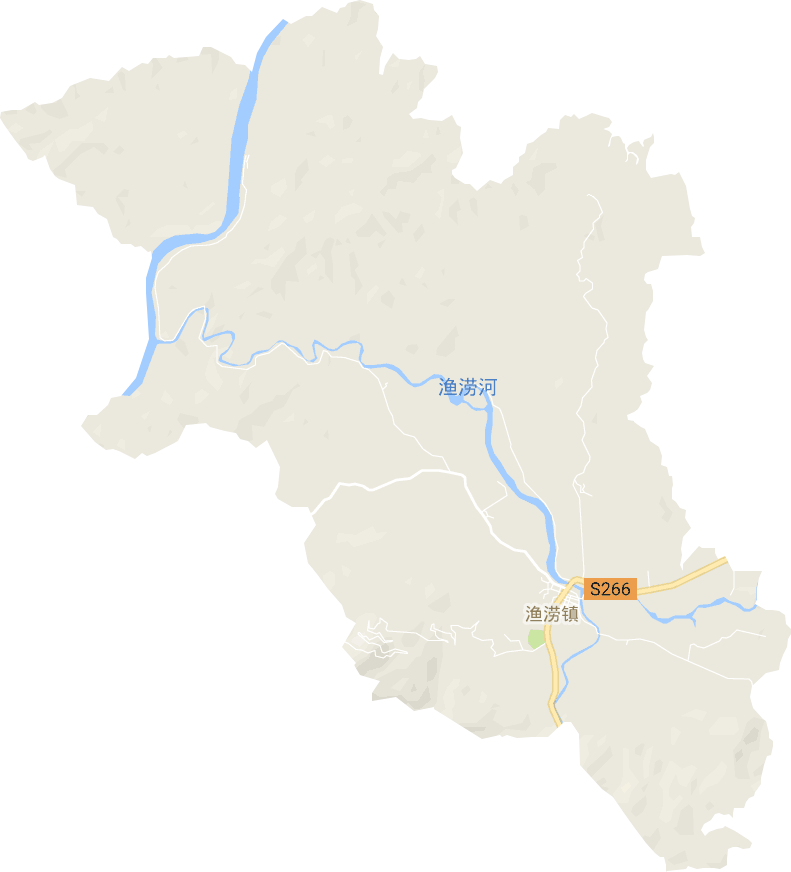 渔涝镇电子地图