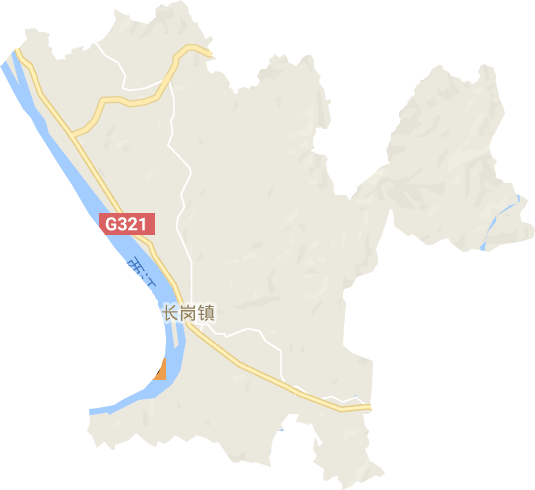 长岗镇电子地图