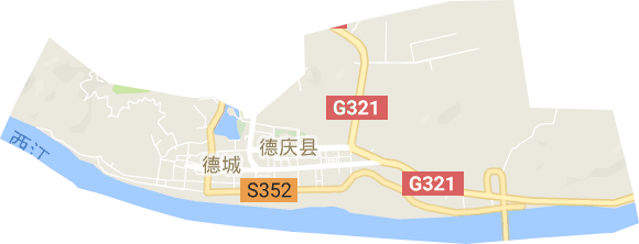 德城街道电子地图