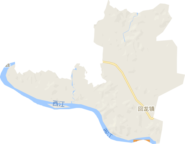 回龙镇电子地图
