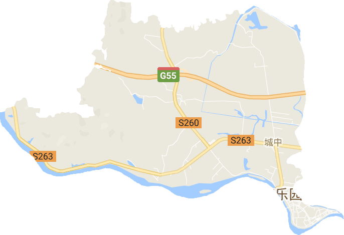 城中街道电子地图