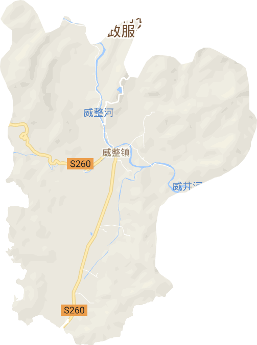 威整镇电子地图