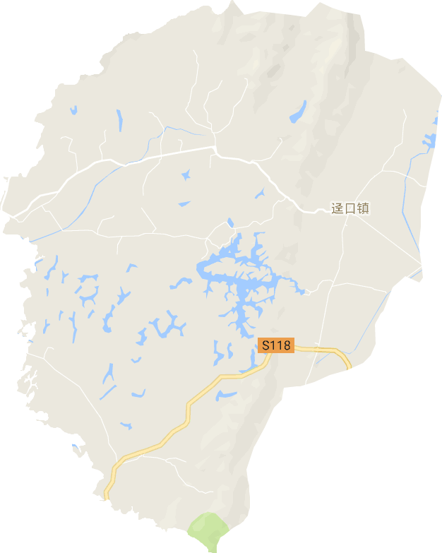 迳口镇电子地图