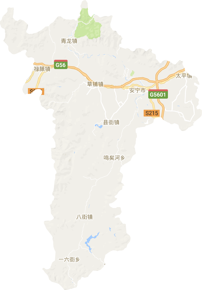 安宁市电子地图