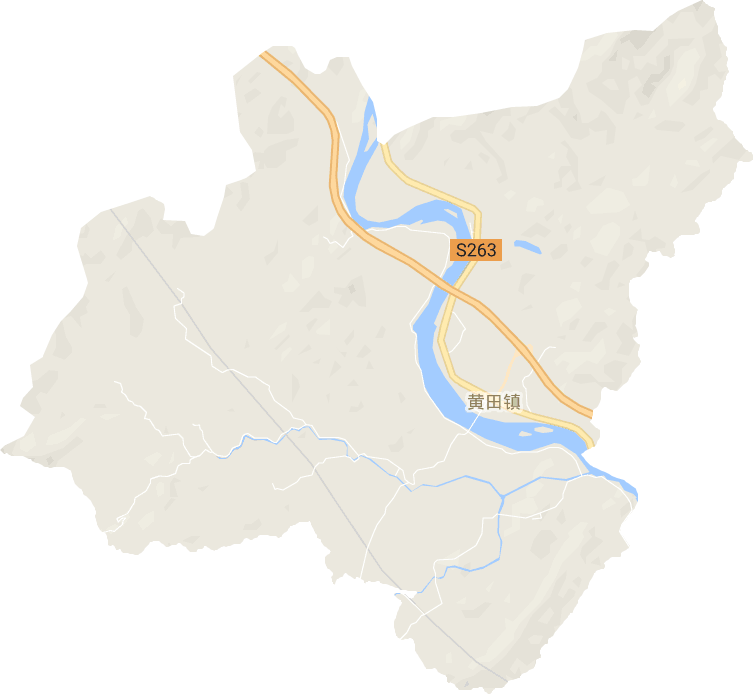 黄田镇电子地图