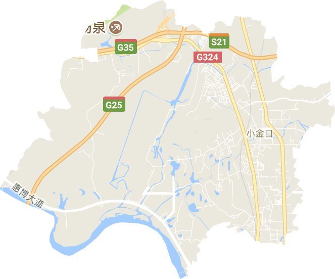 小金口街道电子地图