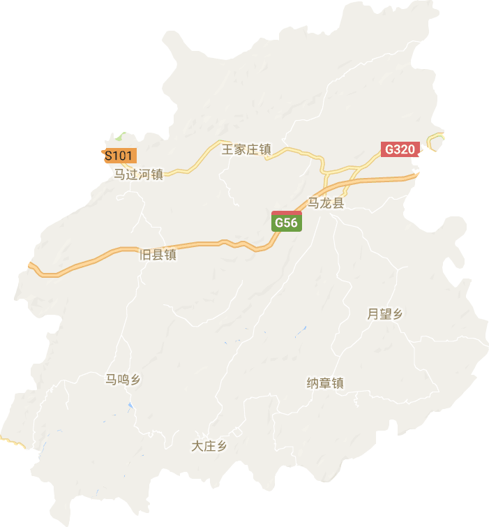 马龙区电子地图