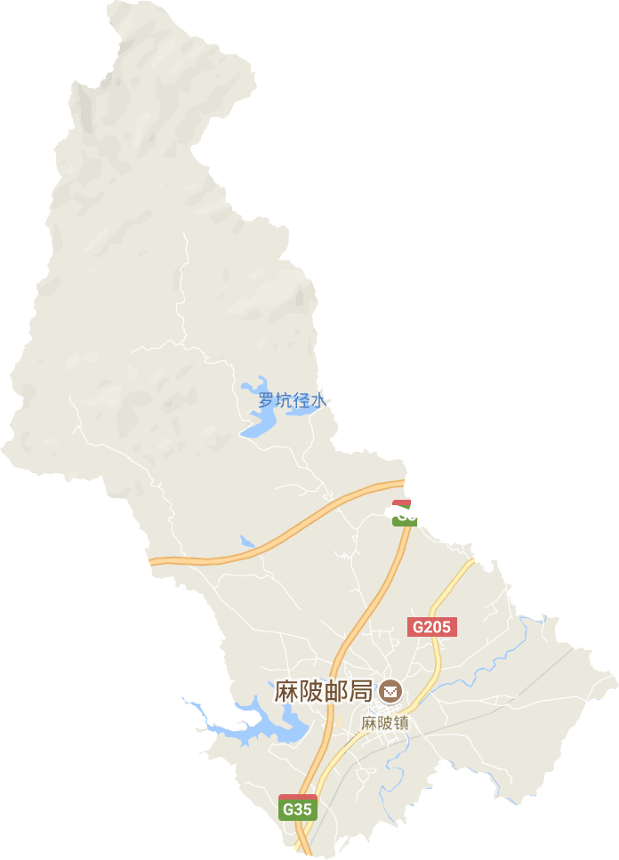 麻陂镇电子地图