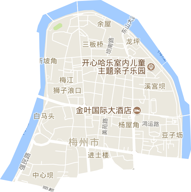 江南街道电子地图