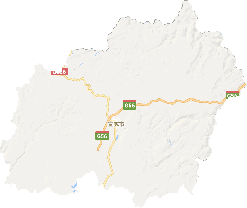 宣威市电子地图