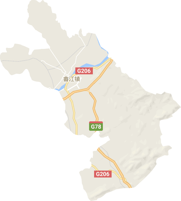 畲江镇电子地图