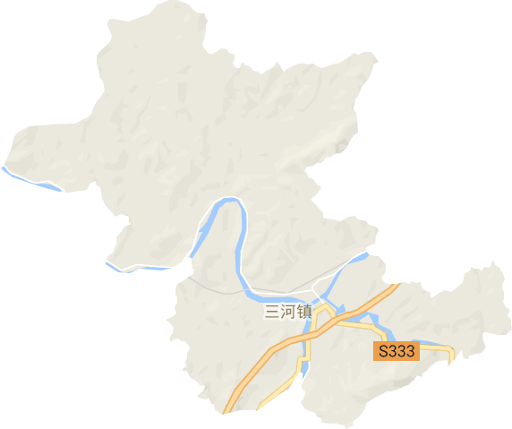 三河镇电子地图