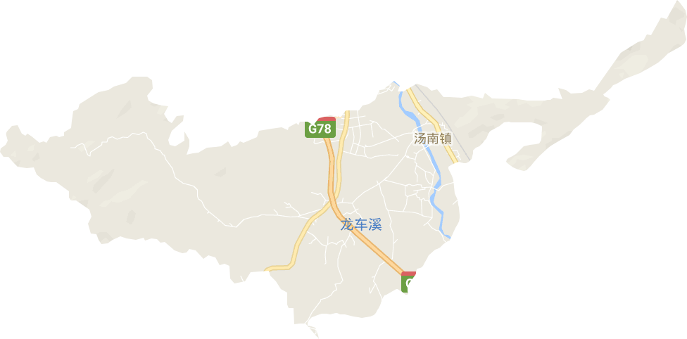 汤南镇电子地图