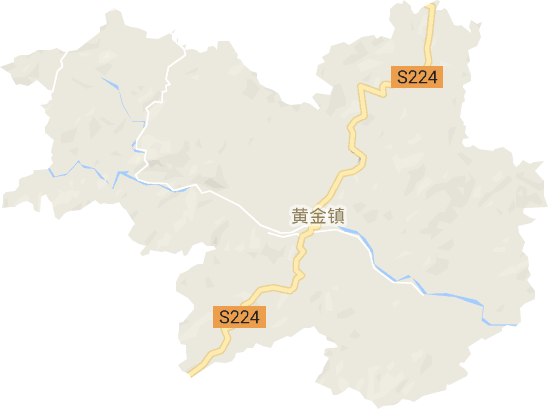 黄金镇电子地图
