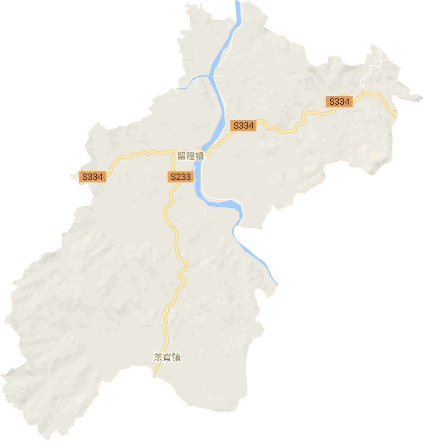 留隍镇电子地图