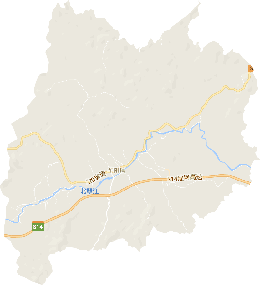 华阳镇电子地图