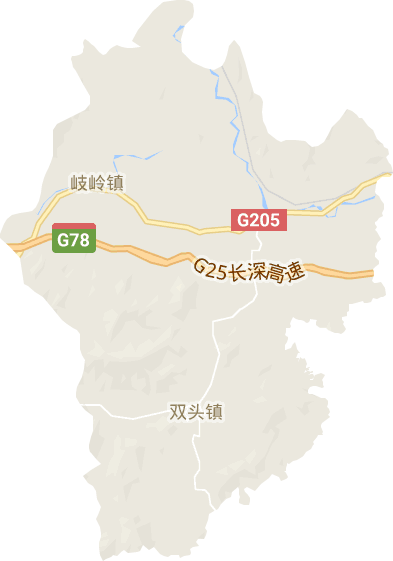 岐岭镇电子地图