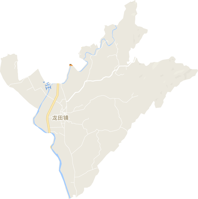 龙田镇电子地图