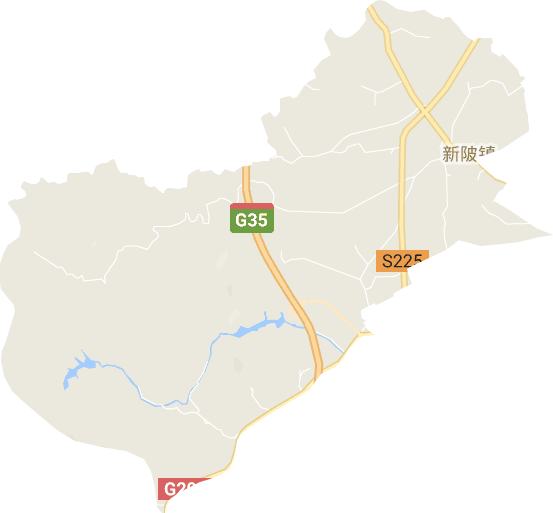 新陂镇电子地图