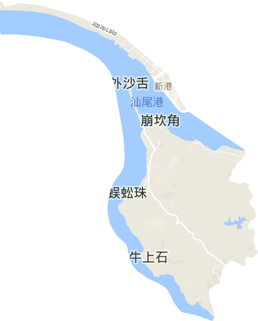 新港街道电子地图