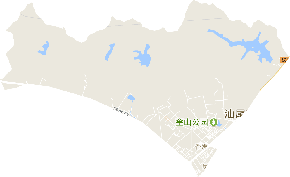 香洲街道电子地图