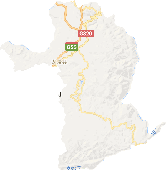 龙陵县电子地图