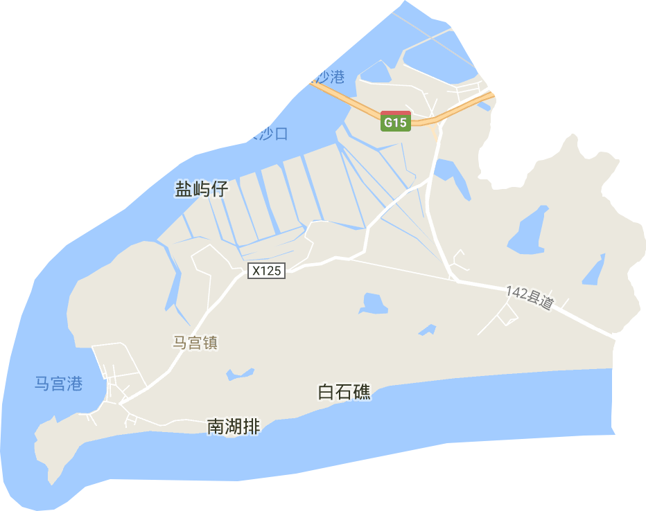马宫街道电子地图
