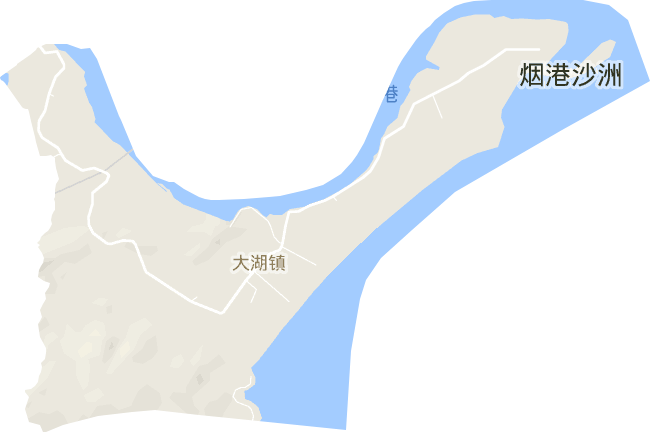 大湖镇电子地图