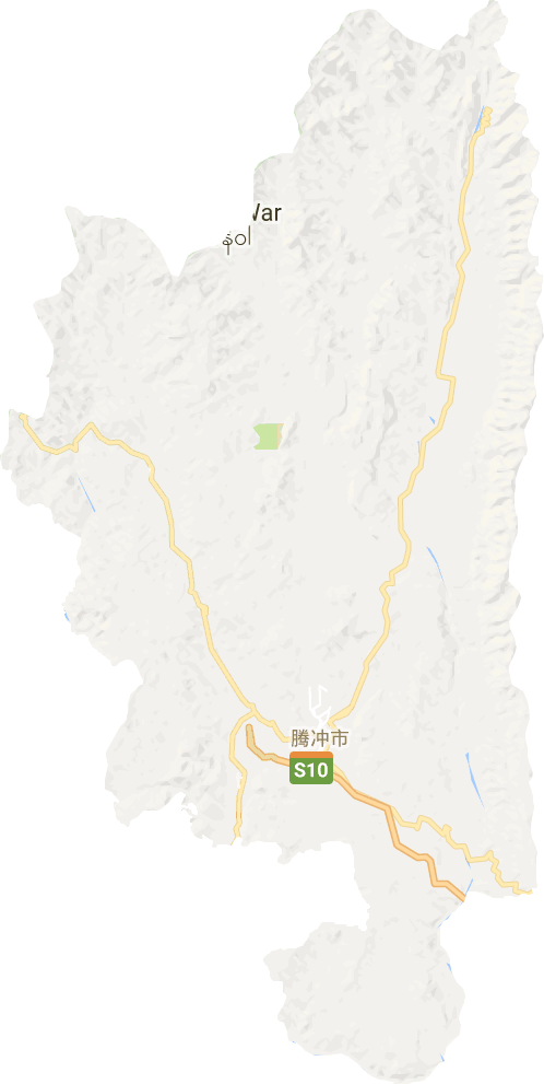 腾冲市电子地图