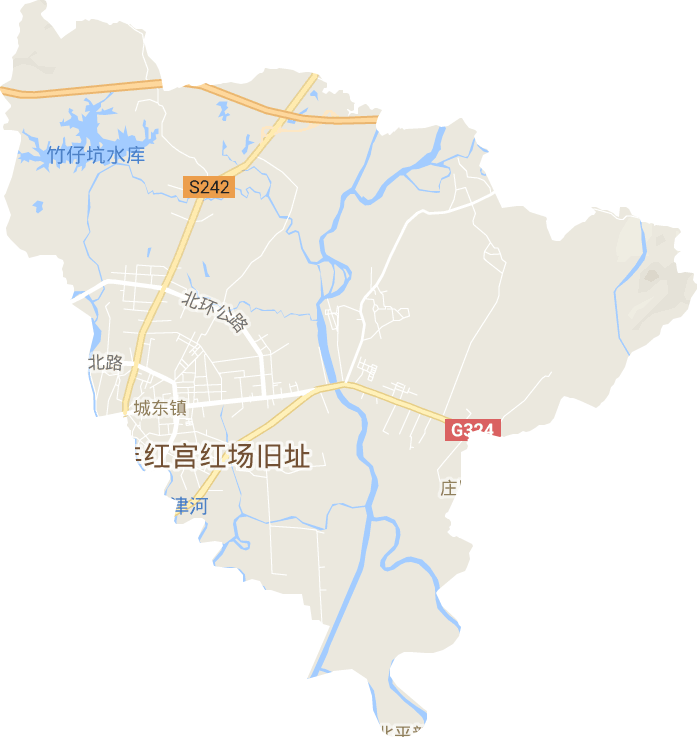 城东镇电子地图