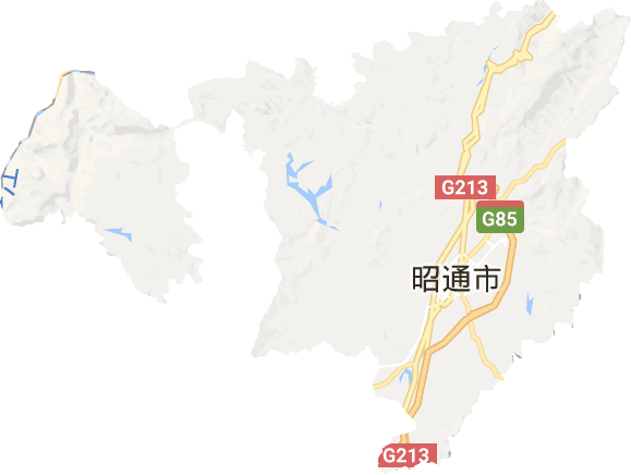 昭阳区电子地图