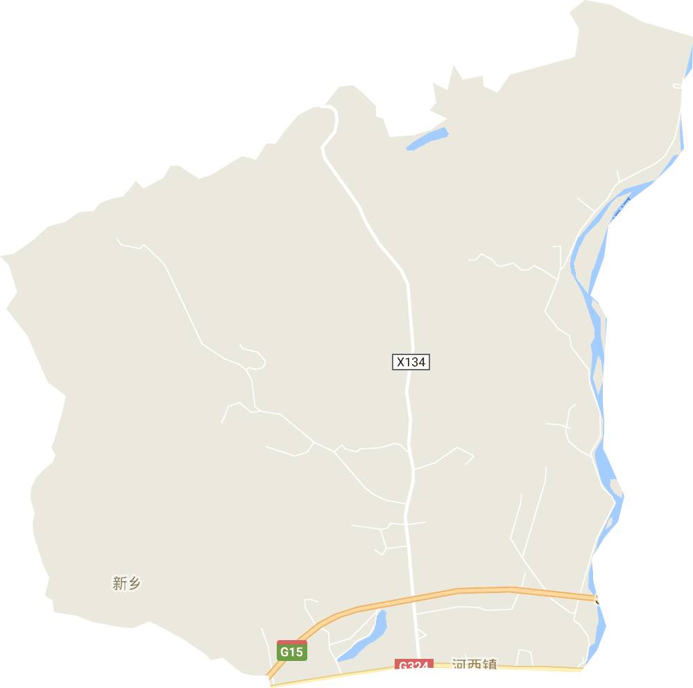 河西街道电子地图