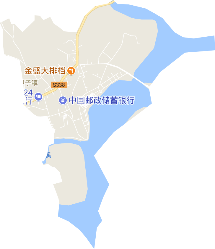 甲子镇电子地图
