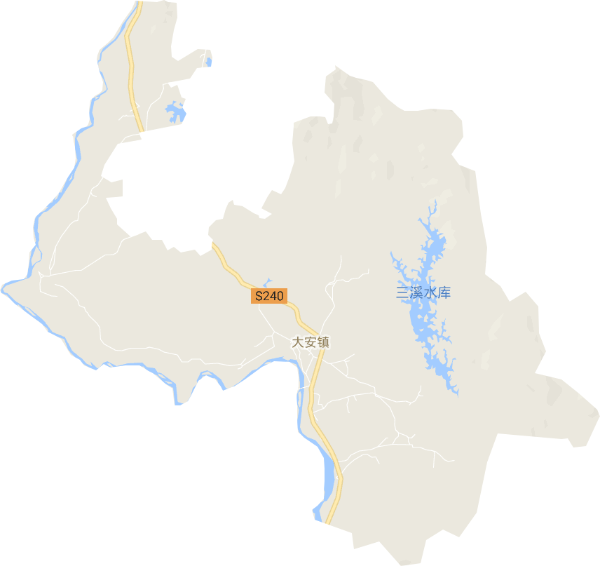 大安镇电子地图