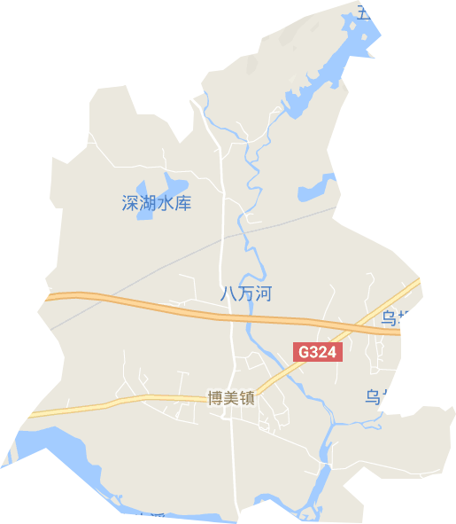 博美镇电子地图