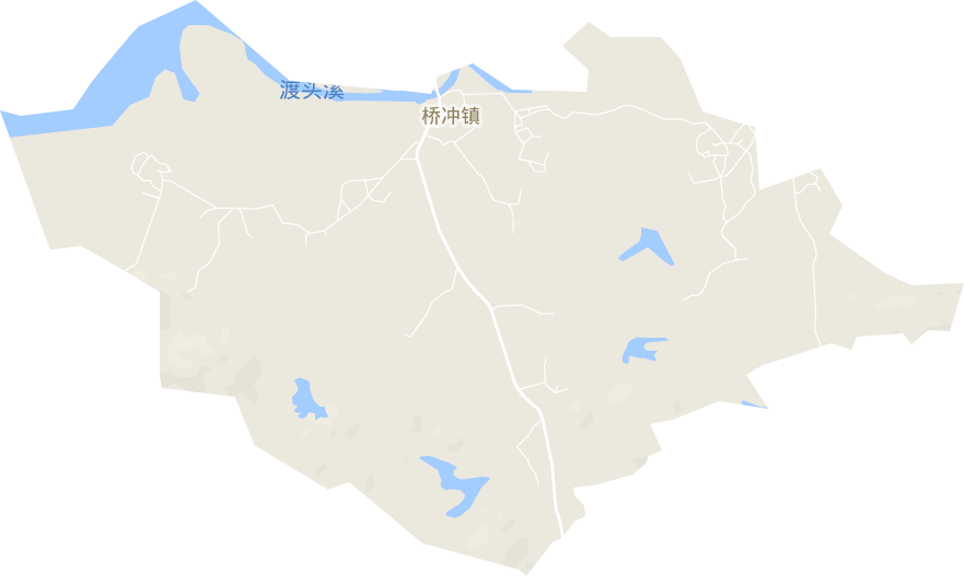 桥冲镇电子地图
